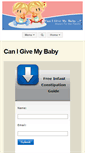 Mobile Screenshot of canigivemybaby.com